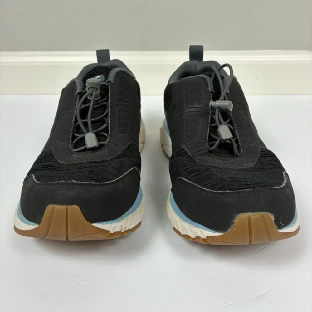 Vionic Women's Active Deon Sneaker Sz 7 Black Walking Running Comfort Orthopedic